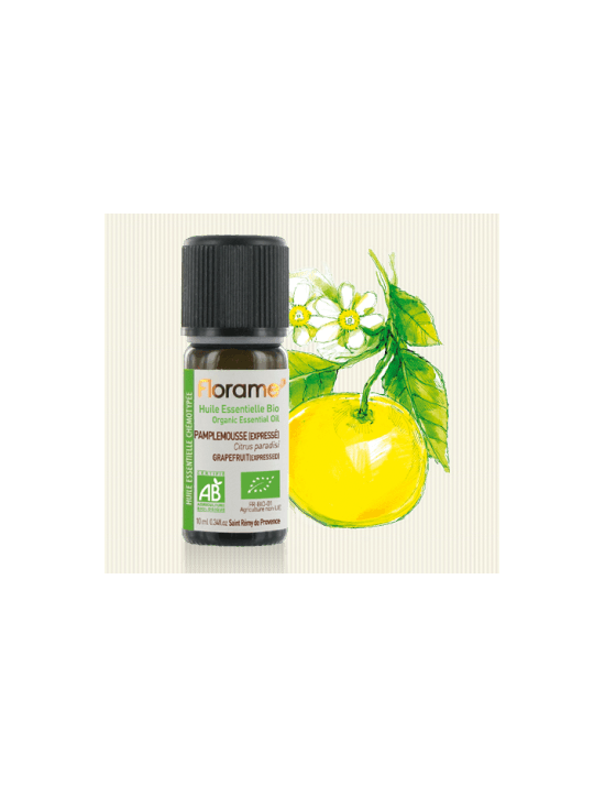 Huile essentielle pamplemousse bio (citrus paradisii)