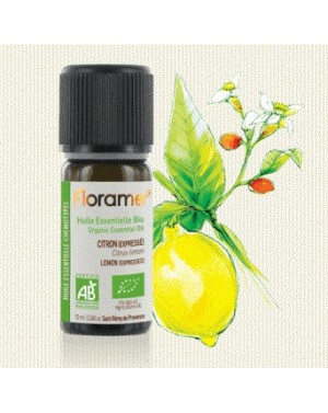 Huile essentielle citron zeste bio - Florame