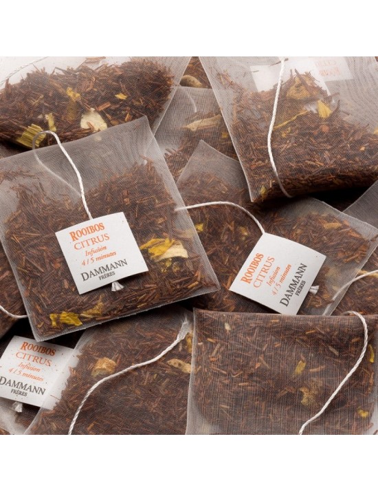 Thé rouge Rooibos Citrus - Dammann frères