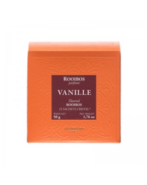 Thé rouge Rooibos Vanille en sachet - Dammann frères
