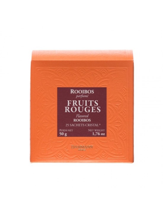 Thé rouge Rooibos Fruits rouges en sachet - Dammann frères