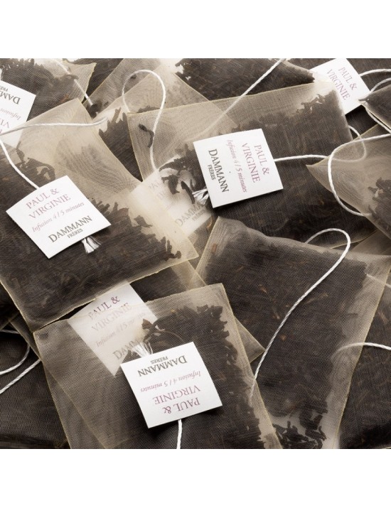 Thé noir Paul et Virginie en sachet - Dammann frères