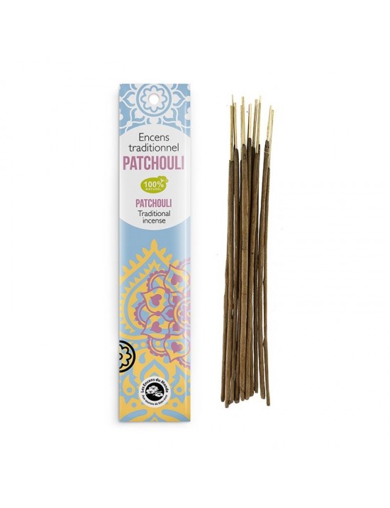 Encens indien haute tradition Patchouli tendre - Les encens du monde