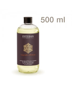 Recharge pour bouquet parfumé Légende d'Orient 500ml - Esteban