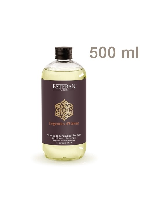 Recharge pour bouquet parfumé Légende d'Orient 500ml - Esteban