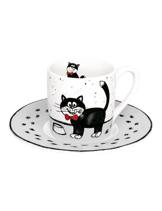 Tasse à café  Carlo le chat - Konitz__