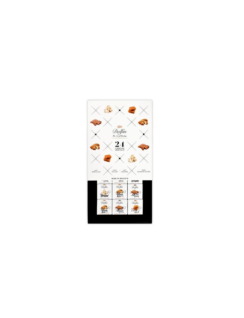 Coffret 24 napolitains péchés gourmands - Dolfin Coffret 24 napolitains péchés gourmands - Dolfin