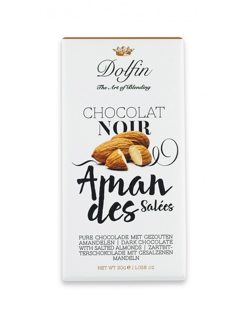 Chocolat noir Amandes grillées - Dolfin