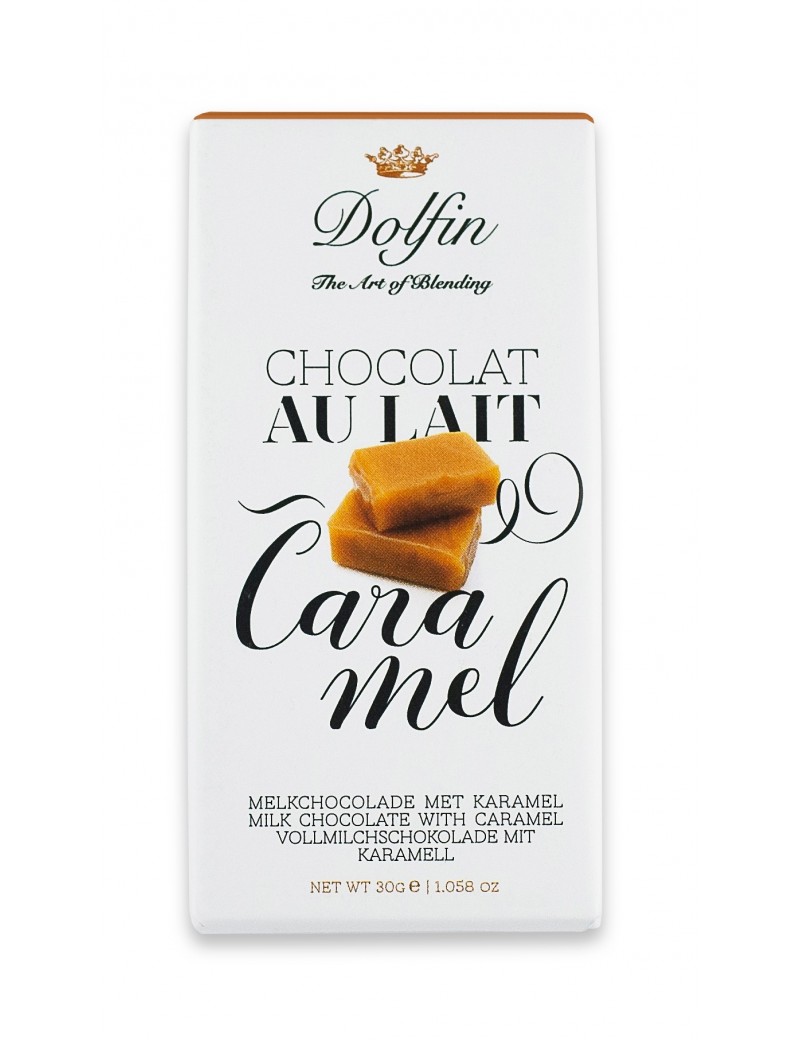Chocolat au lait Caramel - Dolfin Chocolat au lait Caramel - Dolfin