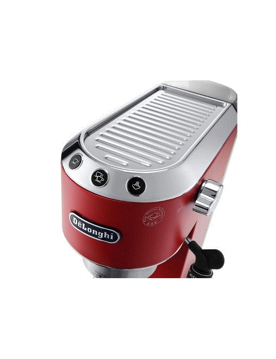 Expresso Dedica rouge mat - Delonghi