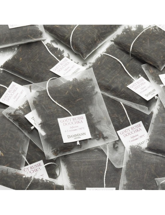 Thé Goût Russe Douchka (boite de 24 mousselines suremballés) - Dammann frères