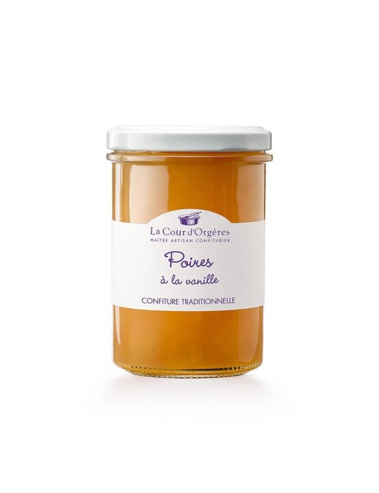 Confiture Poire à la Vanille - La cour d'Orgères