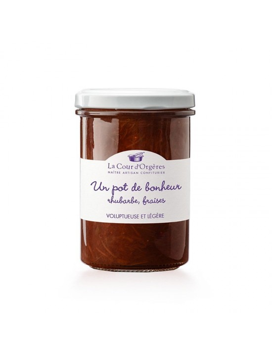 Confiture un Pot de Bonheur - La cour d'Orgères