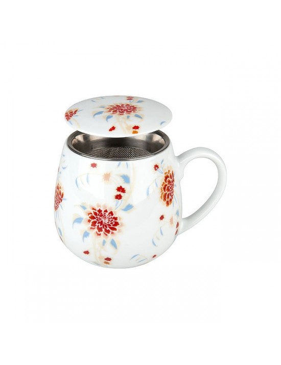 Mug Snuggle avec filtre et couvercle Beautiful she says! - Konitz