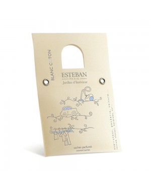 Sachet parfumé Blanc coton - Esteban