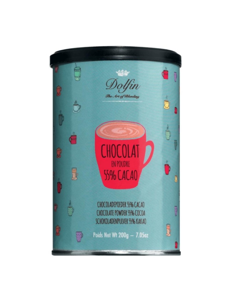 Chocolat en poudre 55pourcent de cacao - Dolfin