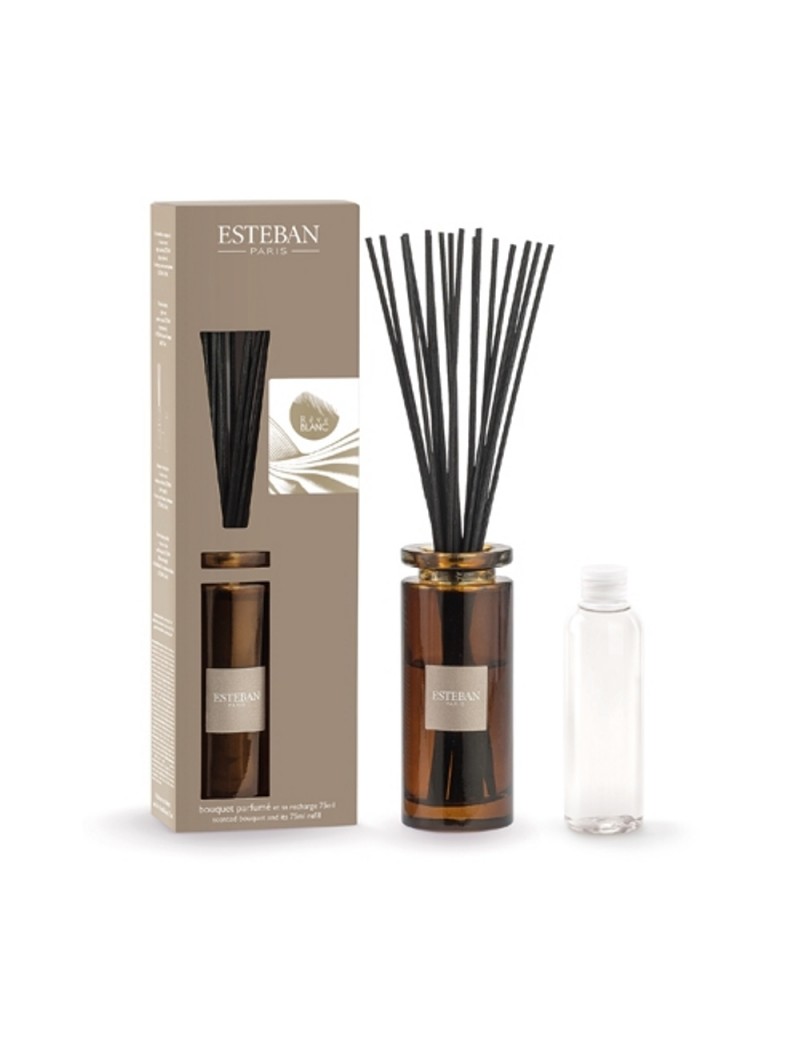 Bouquet parfumé initial Rêve blanc - Esteban