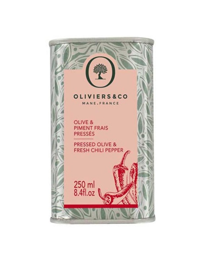 Huile d'olive Piments frais pressés 250ml