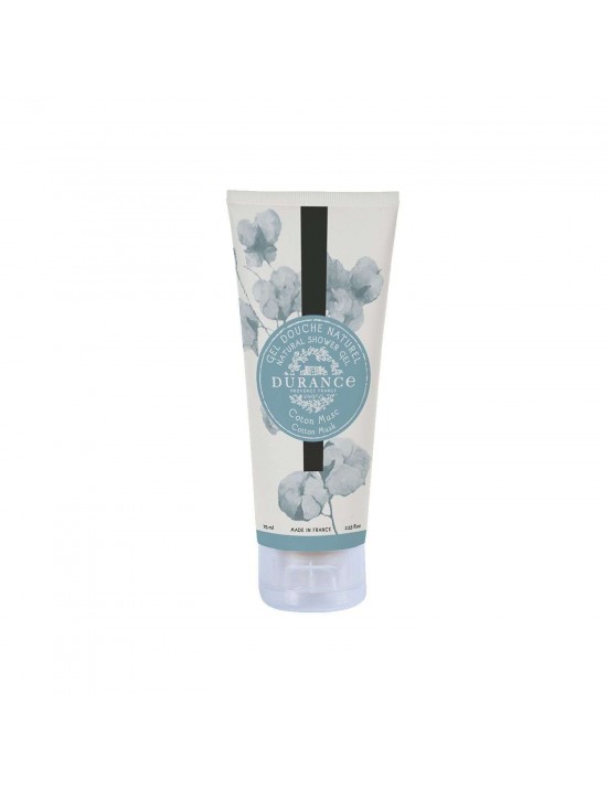 Gel douche naturel Coton musc 75ml - Durance