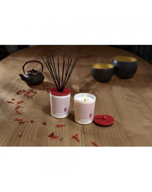 Bougie déco parfumée rechargeable Esprit de thé - Esteban