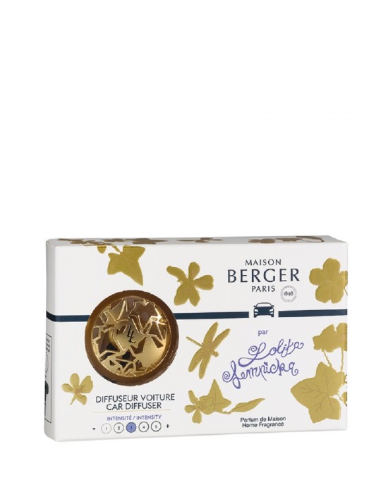 Diffuseur pour voiture or satiné Lolita Lempicka - Maison Berger