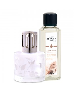 Coffret Lampe Berger Aroma + parfum Relax - Maison Berger