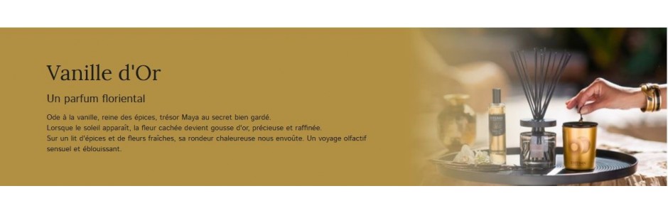 Parfum Vanille d'Or Esteban à Challans